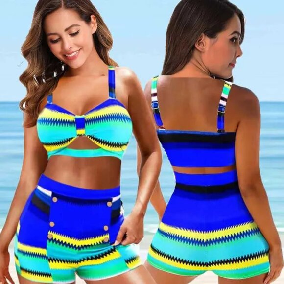 NEW Women's B2prity Two Piece Swimsuit XXL - Picture 1 of 9
